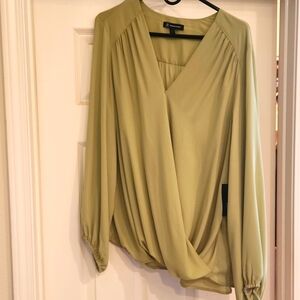 INC LONG SLEEVE BLOUSE NWT